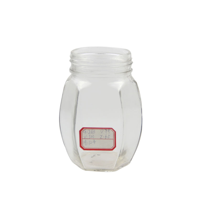 Cheap Price  Hexagonal glass jar