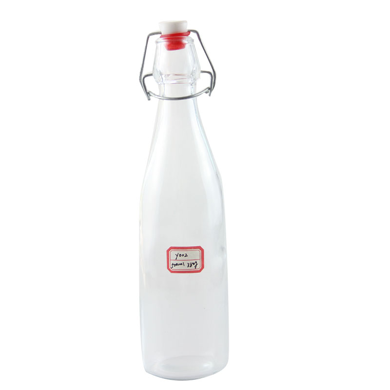 500ml 380g round swing top bottle 