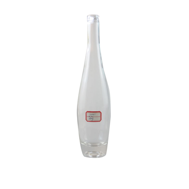 High flint 750ml Crystal Ice wine Glass Bottle