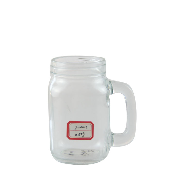 300ml glass mason jar with lid