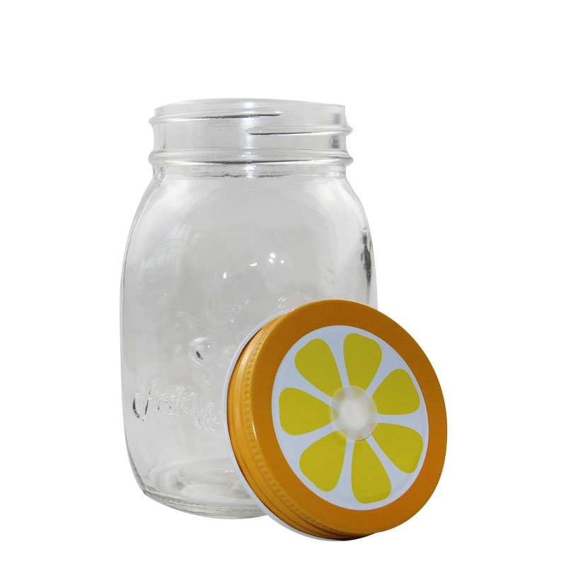 Factory direct sales mason jar without handle 