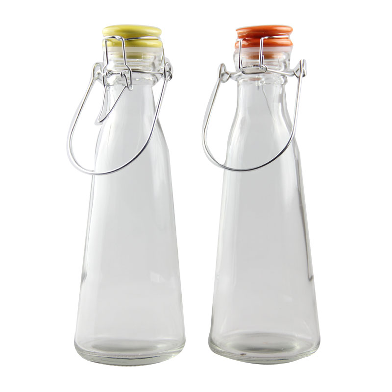 swing top bottles clear glass bottle with stopper