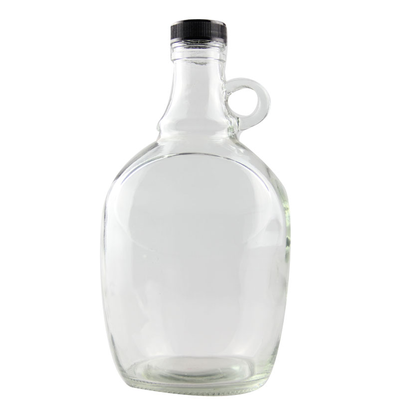 1 Gallon Clear whiskey glass bottle,liquor glass bottle