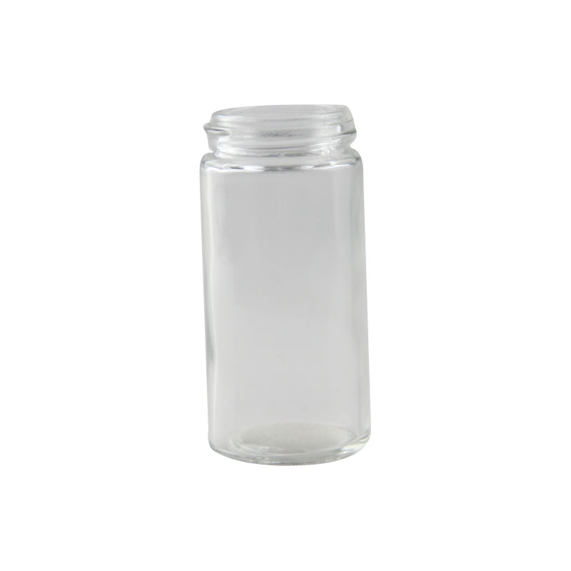 glass bottle of Himalayan Salt grinder 