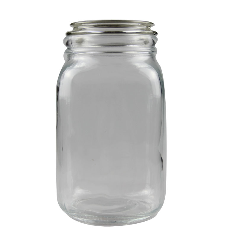 Food storage airtight vacuum sealed 1.5L glass jar set 