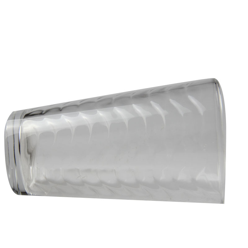 Ripple Single Wall water Glass Cup