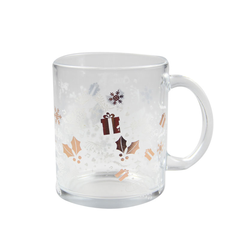 glass mug for Christmas GIFT