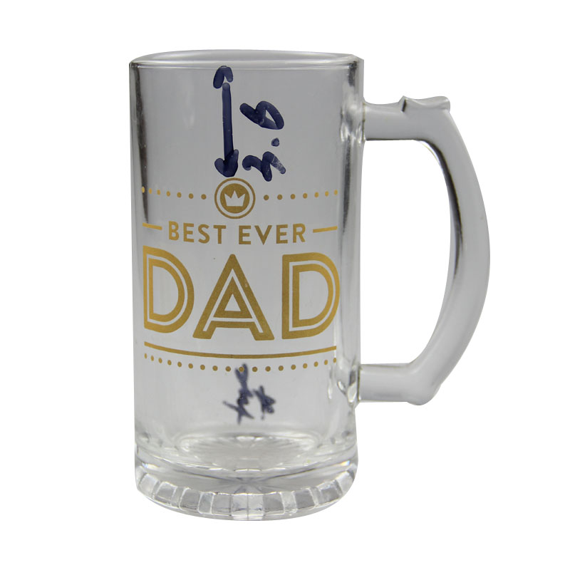 glass beer mug