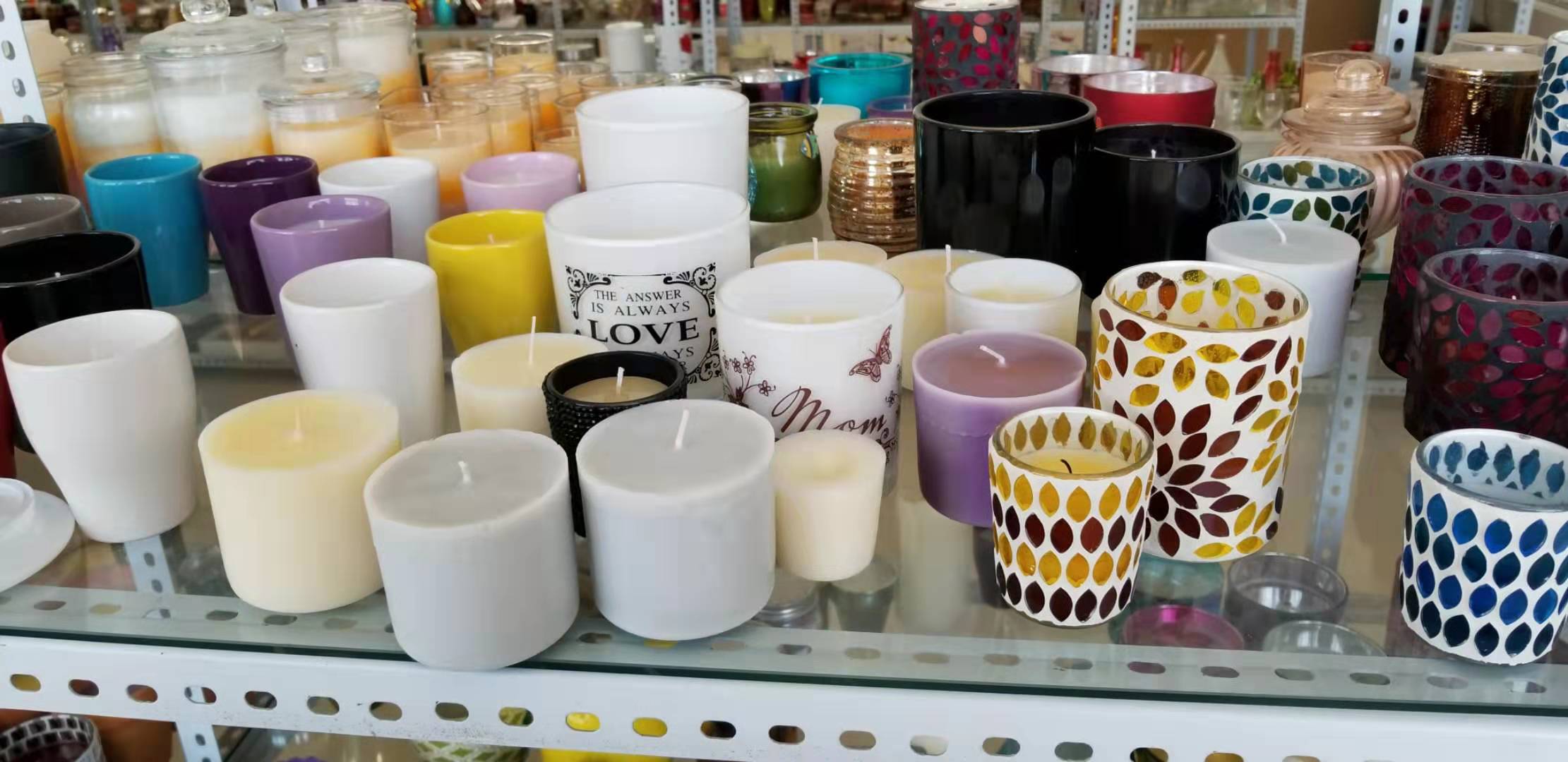 candle jar customized wholesale 