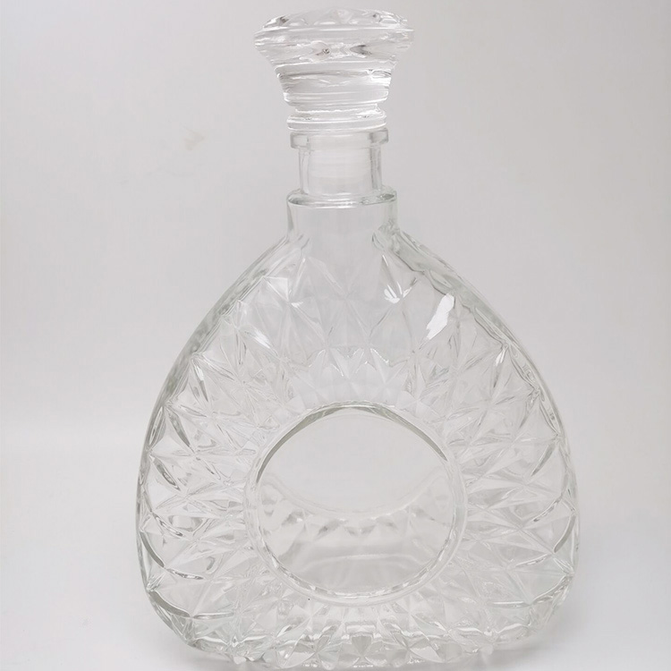High quality wholesale empty vodka /whiskey / tequila wine bottle 